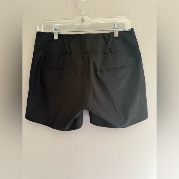 Adidas Climalite Golf Shorts Woman’s SZ 4 Black Pockets Athletic 5 Inch Inseam - Picture 4 of 10